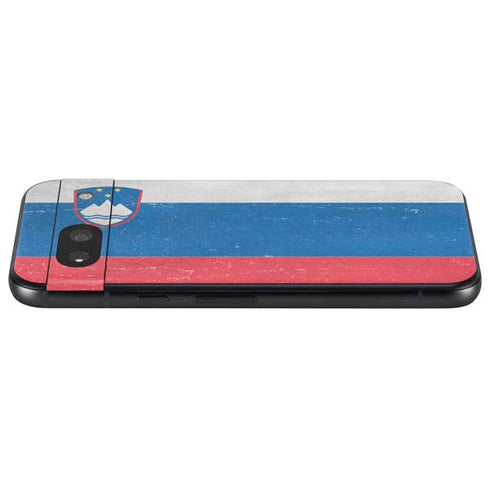 Slovenia Flag Distressed Google Pixel 8a Skin